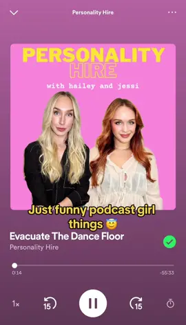 These two funny female podcasters are off to a strong start this week!! Listen to Personality Hire on Apple and Spotify! #bestpodcastsforwomencomedy #podcastfunnygirls #bffgoals 