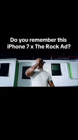 iPhone 7 (2016) - 2017 Ad « The Rock x Siri: Reminder » #apple #iphone #therock 