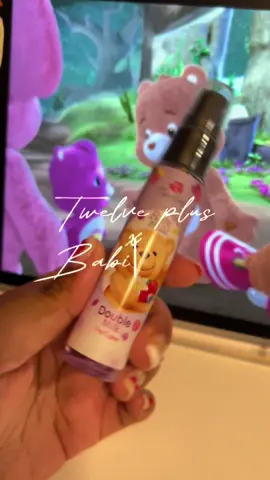 Twelve plus x Babi Mild 🫐 #twelveplusperfumemist #twelveplusxbabimild 