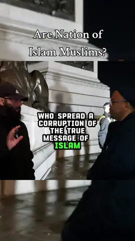 Nation of Islam are not considered Muslims but only an organization that propegates black supremacy, which is not from Islam. #muslim #muslimtiktok #nationofislam 