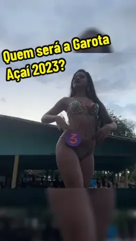 Desgile da modelo Islanny Rivea no Garota Açaí 2023 #desfile#beleza#biquíni