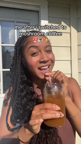 my natural mood booster with various health benefits! 🙌 #mushroomcoffee #adaptogenicmushrooms #functionalmushrooms #wellnesstips #mushroombenefits #coffeeloverstiktok 