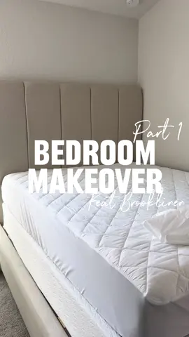 Sleep like royalty without breaking the bank! 👑✨ Thank you @Brooklinen for collaborating with me!  Use code “KHADIJAH” to save $$ #bedroominspo #bedroomaesthetic #bestsheets #bedroommakeover #neutralhome #minimalisthome #brooklinen #sponsored 