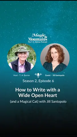 Tune into the latest episode of Magic & Mountains — my guest, author Jill Santopolo, and I explore why stories make us feel less alone. Find it on your favorite streaming platform today! #fyp #podcast #tabarron #writingtips #jillsantopolo 