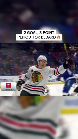 You love to see it! #blackhawks #connorbedard #NHL #hockey