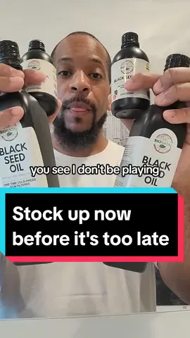 Bionatal black seed oil is back in stock!!! 🔥🔥🔥 Grab 10 of them now before they sell out again. #blackseedoil #bionatal #blackseedoilbenefits #blackseedoilking 