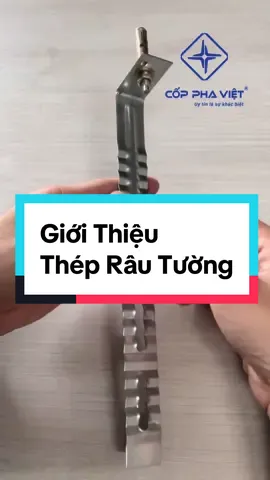 Giới Thiệu Thép Râu Tường cho tường gạch đỏ tại Công ty Cốp Pha Việt #copphaviet #xaydung #rautuong #theprautuong 