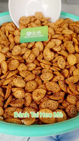Bánh Tai Heo mè thơm ngon giòn rụm thân mời cả nhà