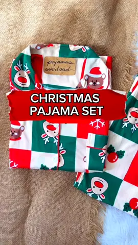 Ang gaganda ng designs ng Christmas Pajama set! 🎄❤️🎄 Get yours now! 🛒 #Pajamaset #christmasootd #pajama #fyp #eymhoreshoppe #christmasoutfit 