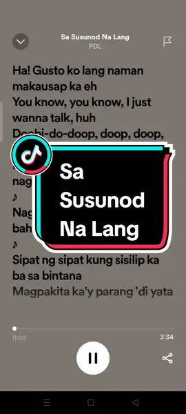 Sa Susunod Na Lang - Skusta Clee #dailymusic #fyp #fypシ #lyrics #fulllyrics #spotify #trending #viral 