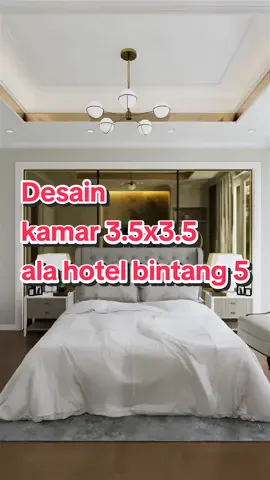 Desain kamar 3.5 x 3.5 ala hotel bintang 5,dengan konsep classic elegant. free konsultasi. bisa dm yah #kamar3x3 #desainkamar #kamaraesthetic #desainrumah 