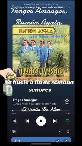 Buenos días 🌞 ya casi es fin de semana y Ramón Ayala lo sabe.#parati #escuchala #telarecomiendo #tevaagustar #norteñas #paratomarunascopas #paratomar🍺 #buenosdias #ramonayala 