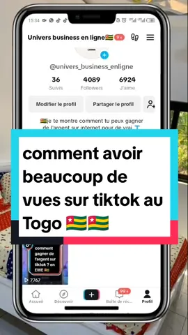 Réponse à @objectif426 @Univers business en ligne🇹🇬  comment avoir beaucoup de vues sur tiktok au Togo 🇹🇬🇹🇬 #togolais228🇹🇬 #togo #togotiktok #tiktok228🇹🇬 #univertogo🇹🇬🇹🇬🇹🇬 #businessenligne #universbusinessenligne #visibilite 