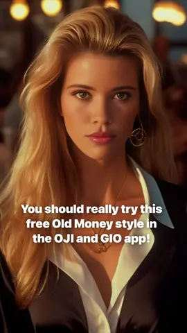 We are sure you’re gonna be obsessed, too 🤩💸 The updated Old Money style is out on all our apps now @oji @GIO  #prequelapp #ojiapp #gioapp
