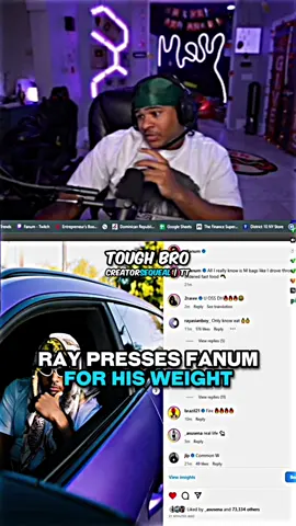 You just gotta love Ray 😂 #fanum #ray #funny #viral 