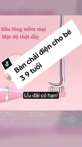 Bàn chải điện cho bé 3 9 tuổi #banchaidien #chobe 