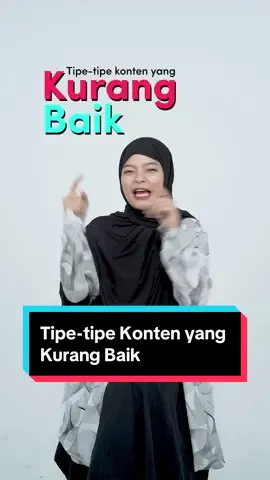 Konten kamu sepi? Mungkin karena kontenmu kurang menarik! Tonton tips dari @Leyla Aderina untuk tau jenis konten yang sebaiknya dihindari agar engagement kontenmu meningkat! #TikTokUKMIndonesia #TikTokTips #ViraldiTikTok #EdukasiTikTok #KontenTrending #TrendTiktok #kreatormasadepan 