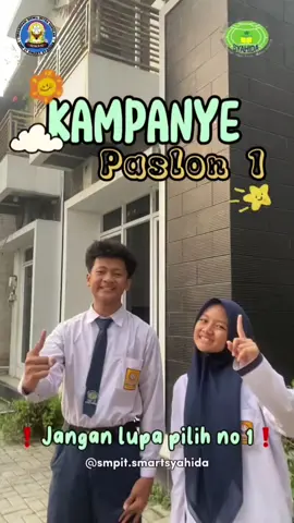 ‼️KAMPANYE PASLON NO URUT 1️⃣ ‼️ #smpitsmartsyahida #fyp #kampanye #osis #pilkosis #pilketos #fypシ #osismpk #fyppppppppppppppppppppppp #politik #kurikulummerdeka 