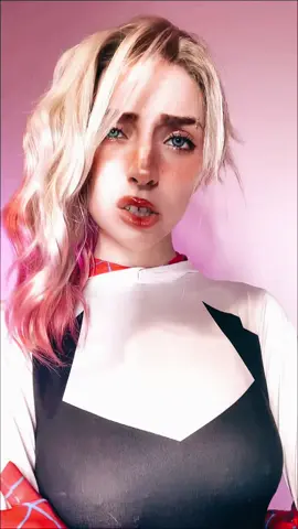 this trend is stuck in my head #itgirl #gwenstacy #spiderverse #spidergwencosplay 