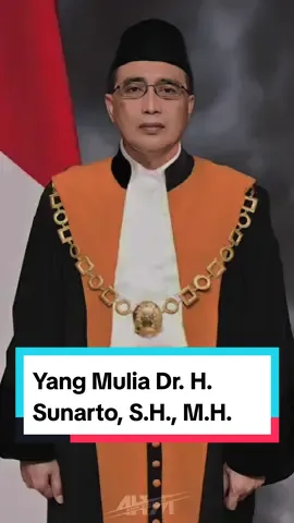 Yang Mulia Dr. H. Sunarto, S.H., M.H. adalah adalah Wakil Ketua Mahkamah Agung Republik Indonesia Bidang Yudisial yang menjabat sejak 3 April 2023. Sebelumnya, ia menjabat sebagai Wakil Ketua Mahkamah Agung Republik Indonesia Bidang Non Yudisial menjabat sejak 23 Mei 2018 hingga 3 April 2023.#wakilketuamahkamahagungribidangperadilan #hakimma #republikindonesia #sunarto #fypシ 