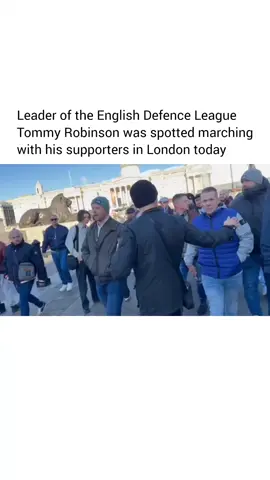 Via @SkyNews: Tommy Robinson, the former co-leader of the English Defence League, had called for his supporters to mass in the capital. It comes as hundreds of thousands of protesters are heading to central London today to call for a ceasefire in 🇵🇸 - Suella Braverman's comments over the week against the peace march have played a part in causing tensions #UB1UB2 #London Posted for journalism purposes only