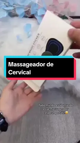 Mini Massageador de Cervical Elétrico Portátil Alivia Dores Corpo Pescoço MEGA PROMOÇÃO De R$ 34,90 POR APENAS  R$10,00 Compre agora! https://shope.ee/7KWGvIJqBg