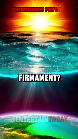 Firmant, real or cake? #conspiracy #firmament #bible 