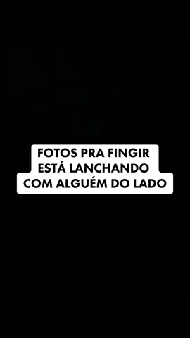 FOTOS PRA FINGIR ESTA LANCHANDO COM ALGUEM LADO  . . . . . . . #casalcomedia #coisasdecasal #lancheemcasa #solteira #solteiros 