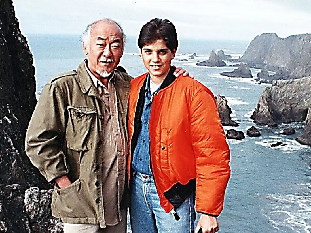 Rip Pat Morita 🕊️ #cobrakai #thekaratekid #karatekid #daniellarusso #mrmiyagi #burial #sadstory #viral #goviral #fypシ 