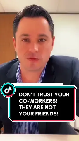 DON’T TRUST YOUR CO-WORKERS! THEY ARE NOT YOUR FRIENDS! #office #manger #coworkers #coworker #business #employee 
