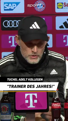 Lobende Worte für den Heidenheim-Coach!  #sport1 #sport1news #totalvideo #tuchel #schmidt #bundesliga #fußball