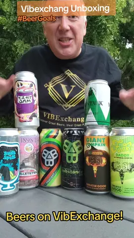 Vibexchange Beer Unboxing! 🍺 📦 Where do you source beer? #Vibexchange helps me find and get recommendations for our of state Beers and complete my #BeerGoals of drinking 50 different craft beers from 50 states, 2,550 across America! #beers #beer #craftbeer #beertiktok 