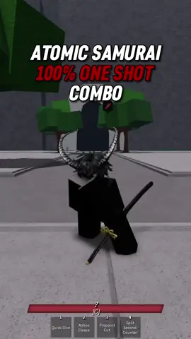 New Atomic Samurai 100% One Shot Combo in the Strongest Battlegrounds #strongestbattlegrounds #saitamabattlegrounds #tsbg #sbg #tsb #zenithcombo #zenithicial #zenith #atomicsamurai #blademaster #roblox 