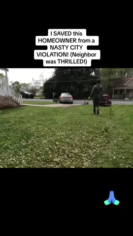 I SAVED this HOMEOWNER from a NASTY CITY VIOLATION! (Neighbor was THRILLED!) #lawn #transformation ##overgrown #insane #yard #yardsale #blesing #transformation #overgrown #unitedkingdom #blessingboys #boys #fyp #foryou #foryoupagе #canadalife #america #theblessingboys #biggestblessing #blessingboys #fyp #usa #america #american #canadalife🇨🇦    @Blessing_Boy  @Blessing_Boy  @Blessing_Boy 