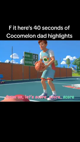 Cocomelon dad might be the GOAT #cocomelon #basketball #NBA #viral #fyp 