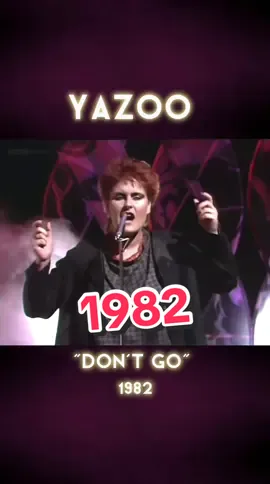 Yazoo - Don’t go on TOTP 1982. 