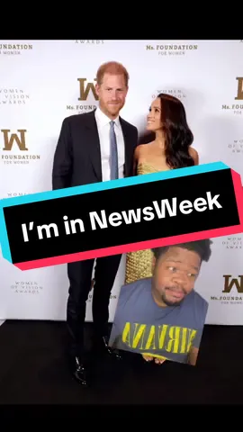 So @Newsweek featured me in their article. #meghanmarkle #foryou #princeharry #fyp #royalnews #newsweek #andysignore #royalfamily #