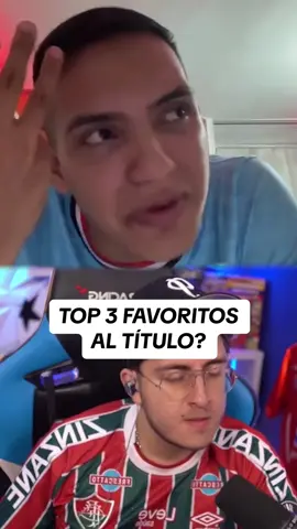 TOP 3 favoritos al Título? 🏆 #parati #futbol #twitch 