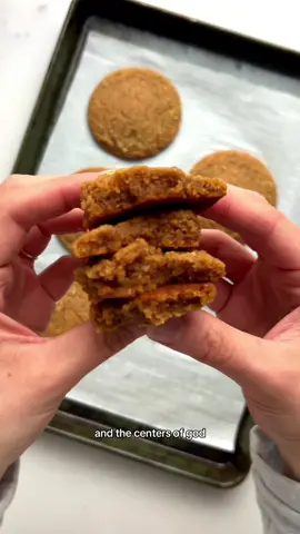 cream and honey cookies with fennel sugar. A cookie for ADULTS - and to all my celiac queens IM SORRY ILY Recipe is in my latest newsletter, click it in wio!