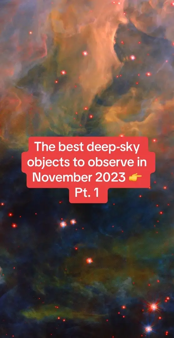 Pleiades and Hyades are well-placed this month 🤩Learn about the other deep-sky objects to observe in November☝️#dso #deepsky #pleiades #starwak 