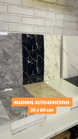 MARMOL AUTOADHESIVO MIDE 30 X 60 CM  DECORACION DE PAREDES DE COCINA Y BAÑOS. #MARBLE30X60 #decoracioninteriores #lynfacdecor #marmolautoadhesivo 