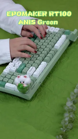 This one is too cute to refuse!🥰#epomaker #epomakerkeyboard #typingasmr #typing #asmr #keyboardasmr #keyboard #customkeyboard #mechanicalkeyboard #keebtok #techtok 