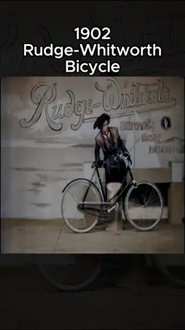 Time-Traveling Wheels 1902 Rudge-Whitworth Bicycle Revived in AI-Enhanced Splendor #History #colorzied #footage