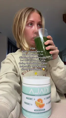 + shipping is FREE! Bye bye bloating 🤌🏼✨ @kialanutrition #kialanutrition #kialanutritiongreens #kialagreens #kialagreensreview #earlyblackfridaydeals 