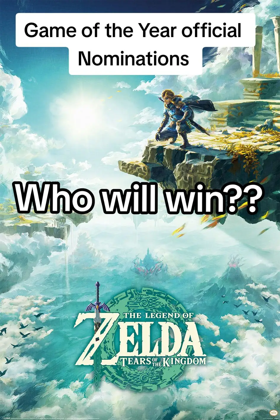 who will win? #gameoftheyear #gameoftheyear2023 #zeldatearsofthekingdom #baldursgate3 #mariowonders #alanwake2 #spiderman2 #residentevil4 