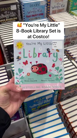 🥰 “You’re My Little” 8-Book Library Set is at Costco! This set includes 8 rhyming board books from the best selling series “You’re My Little”! Two of the included books are the CUTEST holiday themed “You’re My Little Pumpkin Pie” & “You’re My Little Christmas Cookie”! ❤️ This would make a fantastic holiday gift for the little ones! 🛒 Find this set in the children’s book section at Costco NOW! #costco #CostcoBookFinds #youremylittle 