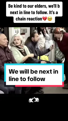 Be kind to our elders, we'll b next in line to follow. It's a chain reaction❤️🥹 #mosesarthurinspires #motivation #motivationstop #themotivationbooster #humanity 
