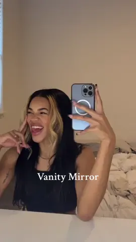 Replying to @K Tiktok shop gon do it everytime🥲 @MARZTEC-01 #marztec #vanitymirror #dreamvanity 