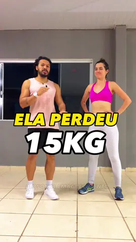 Ela perdeu 15kg com esse treino.  #dicasdetreino #emagrecimento #treinoparaemagrecer #emagrecer #treinao #personalemagrecimento 