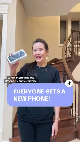 Baby’s going digital! #IPhone15 #BigFamily #MomOf5 #MomsofTikTok #HandMeDowns #IPhone15Pro 